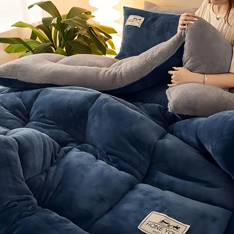 Plush Sherpa Fleece Blanket - Ultra Soft and Cozy Throw
