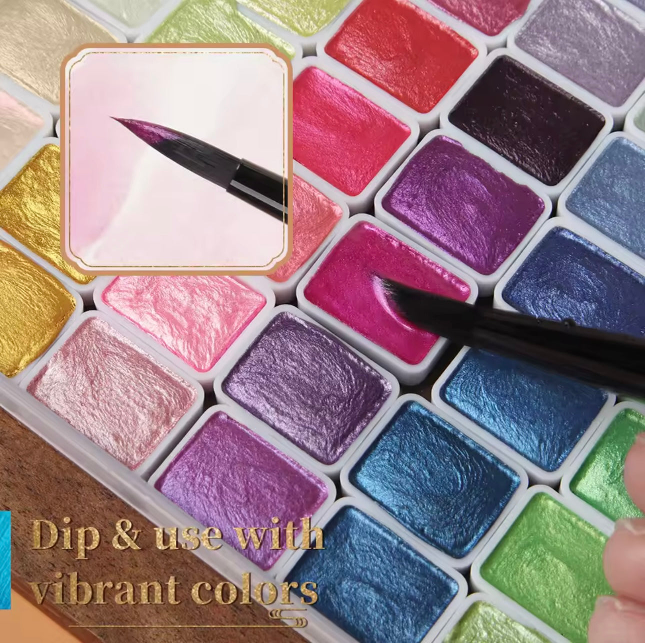 Bright Colorful Art Supplies Markers Set
