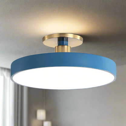 Simple Round LED Ceiling Light Contemporary Style - Luxicro