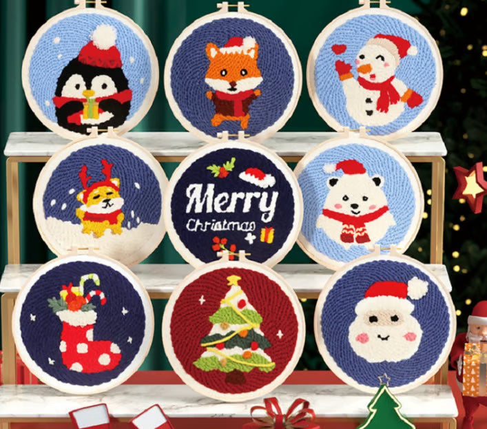 Colorful Christmas Storage Containers