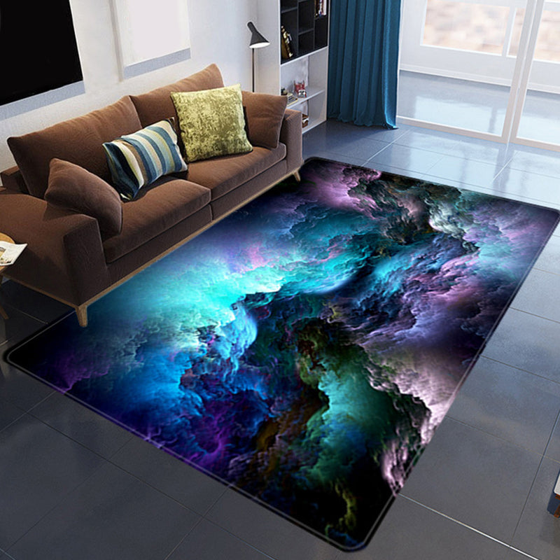 Colorful 3D Cloud Area Rug, Soft and Stain Resistant