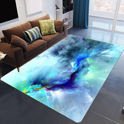 Colorful 3D Cloud Area Rug, Soft and Stain Resistant