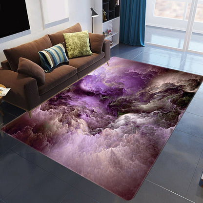 Colorful 3D Cloud Area Rug, Soft and Stain Resistant