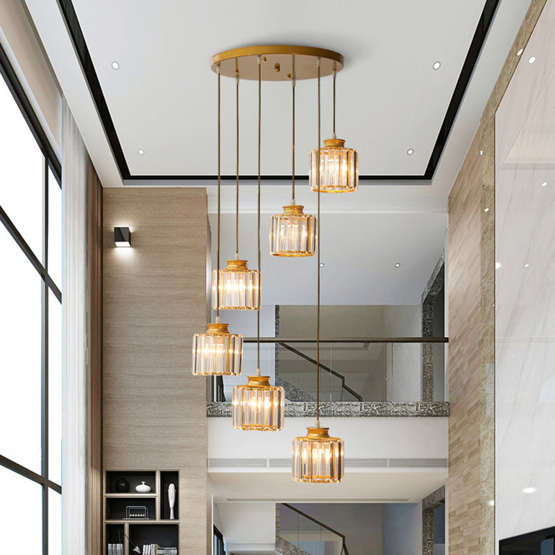 Sleek Metal Hanging Light - Luxicro