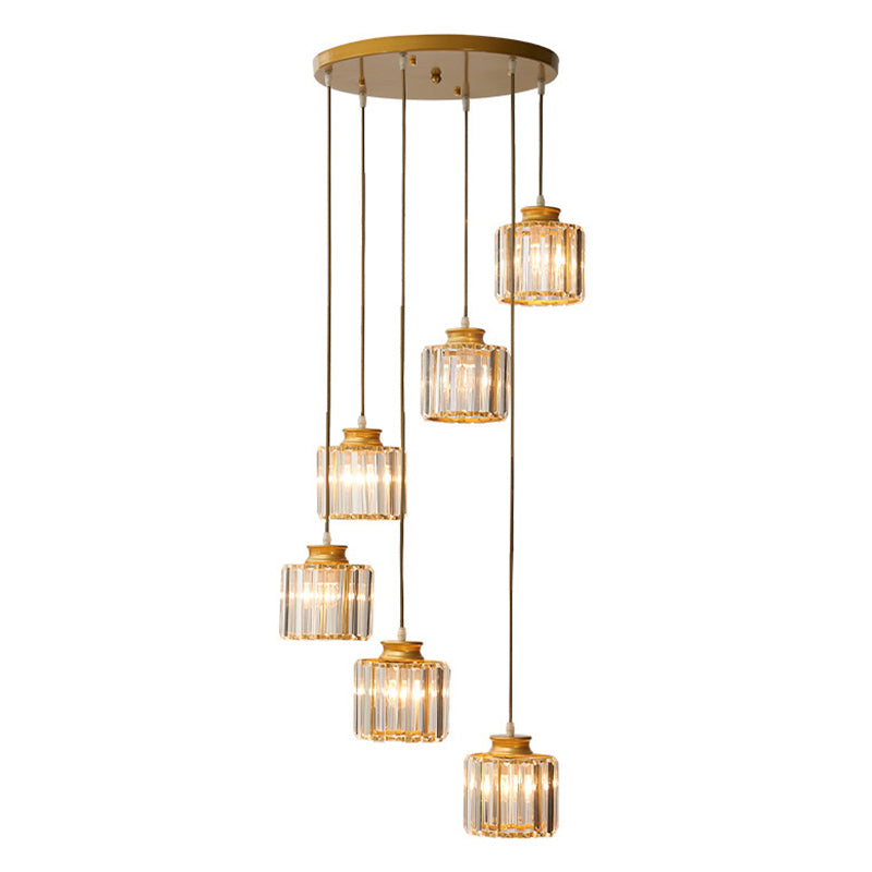 Sleek Metal Hanging Light