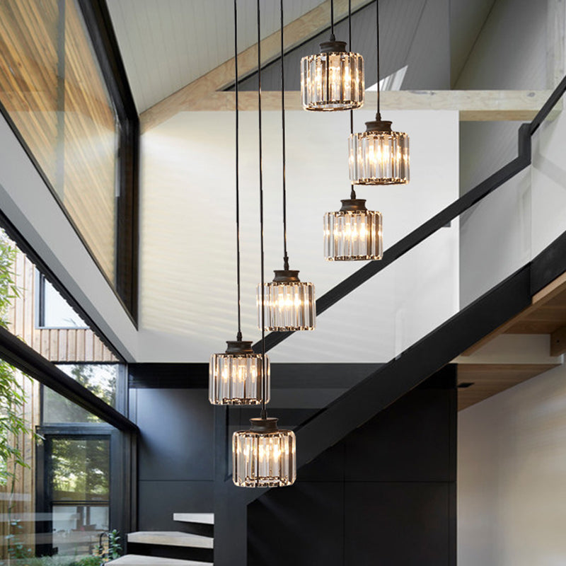 Sleek Metal Hanging Light