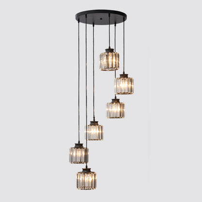 Sleek Metal Hanging Light