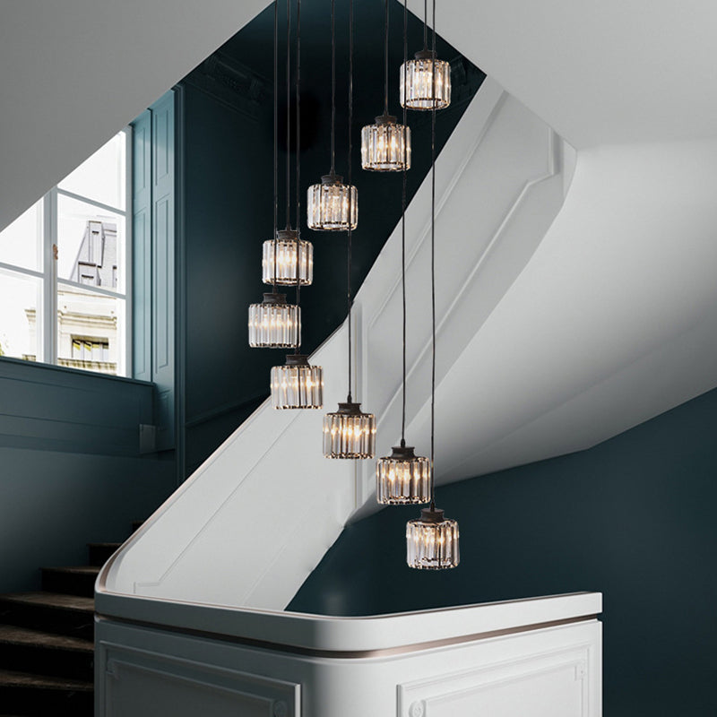 Sleek Metal Hanging Light