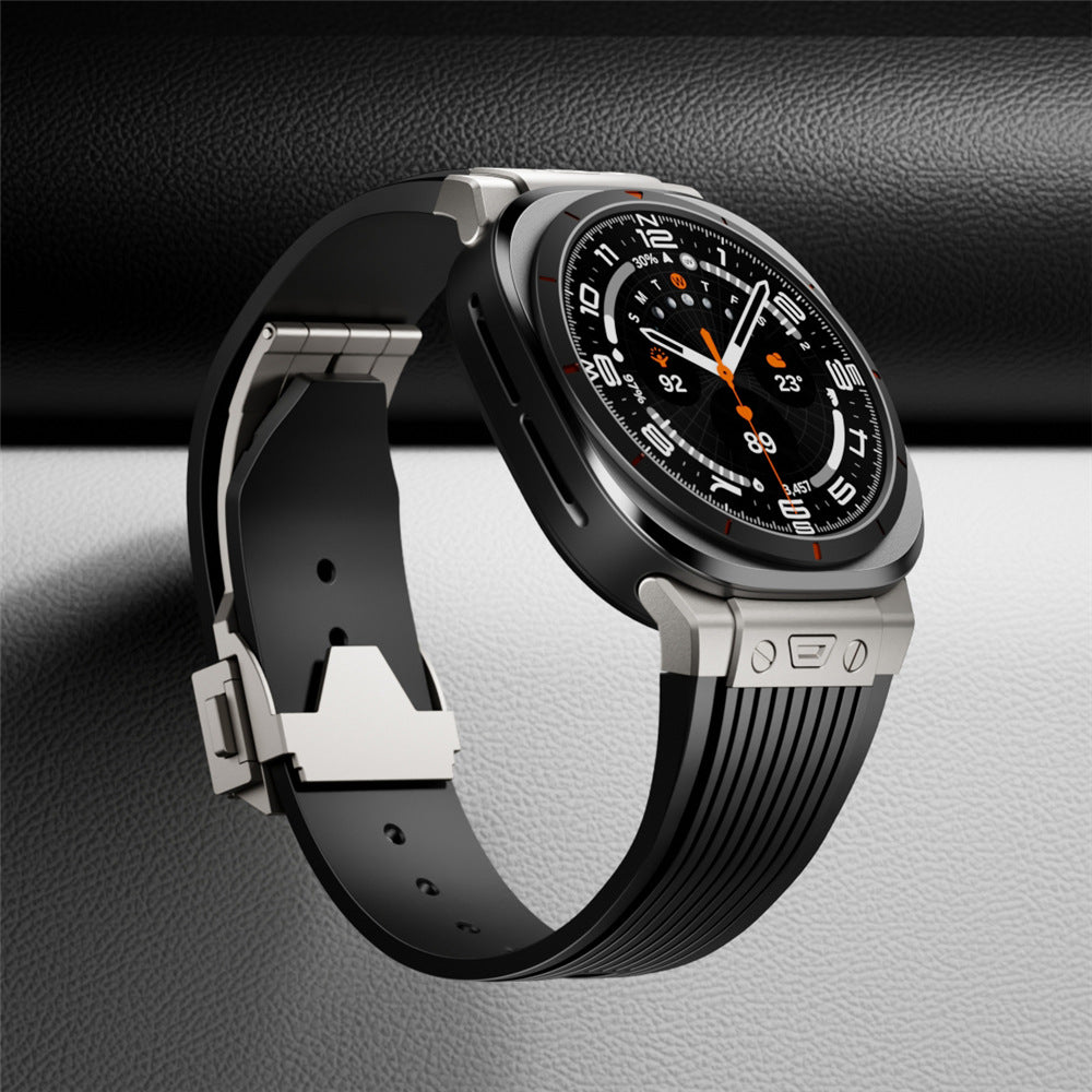 Slim Fit Silicone Strap For Samsung Watch Ultra
