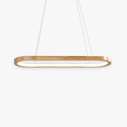 Rustic Wooden Metal Pendant Lamp - Luxicro