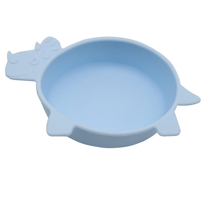Cute Kids Dino Bowl with Grip Bottom