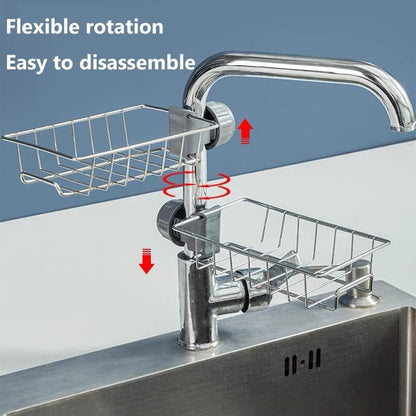 Rotating Kitchen Sink Organizer