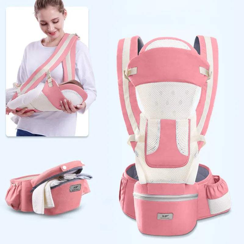 Comfortable Baby Carrier - Soft Adjustable Baby Sling