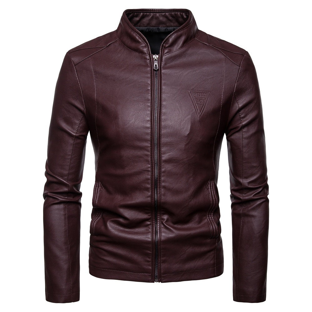 Men's Biker Jacket | Classic Zip Design