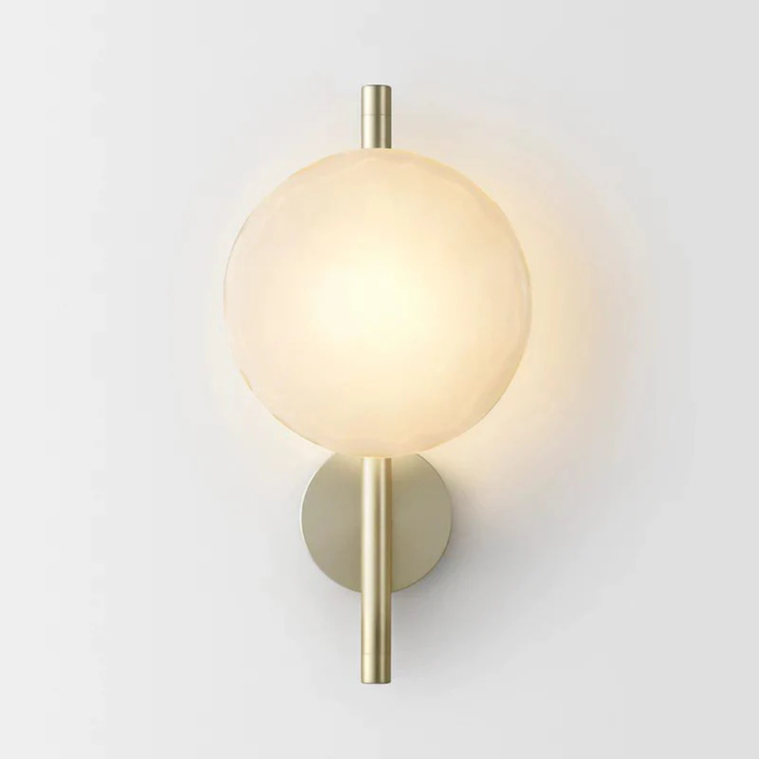 Stylish Clear Glass Wall Lamp