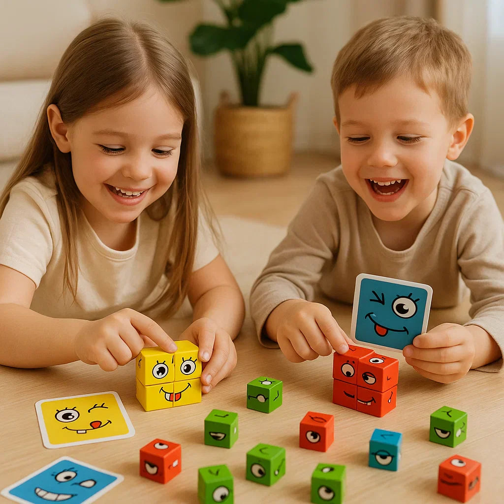 Challenging 3D Puzzle Cube Game Toy