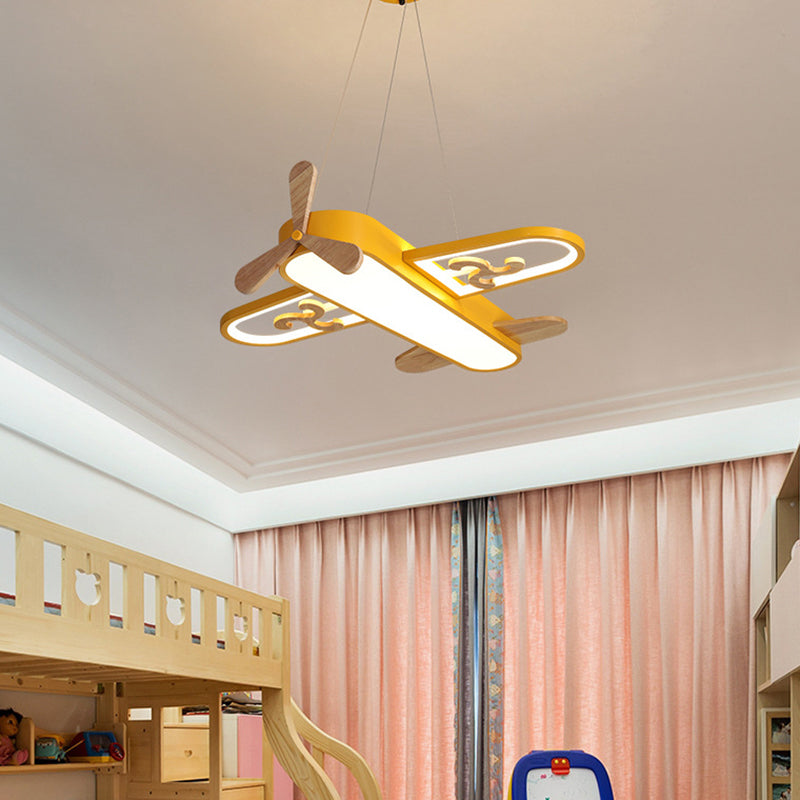 Colorful Boys Airplane Ceiling Lamp - Luxicro