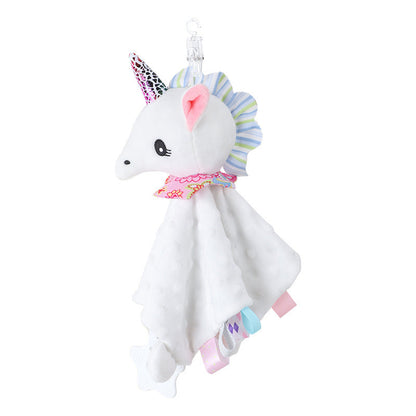 Cuddly Infant Teether Security Blanket Toy