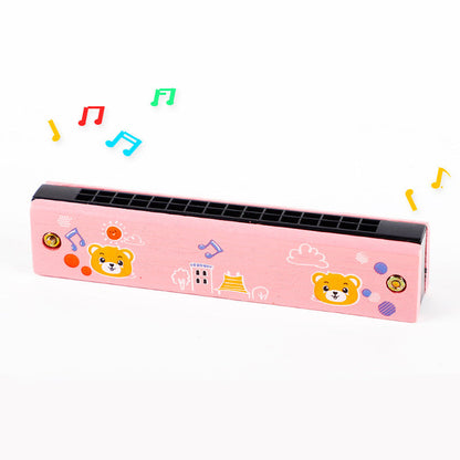 Children's Colorful Mini Harmonica