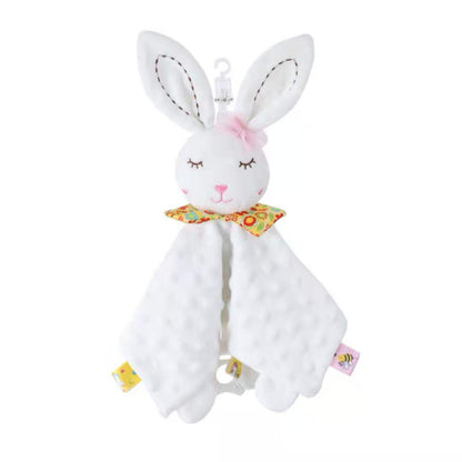 Cozy Cuddly Baby Blanket with Rattle Toy