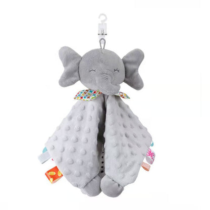 Cuddly Infant Teether Security Blanket Toy