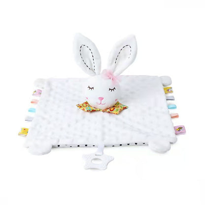 Cuddly Infant Teether Security Blanket Toy