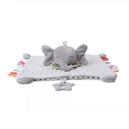 Cuddly Infant Teether Security Blanket Toy