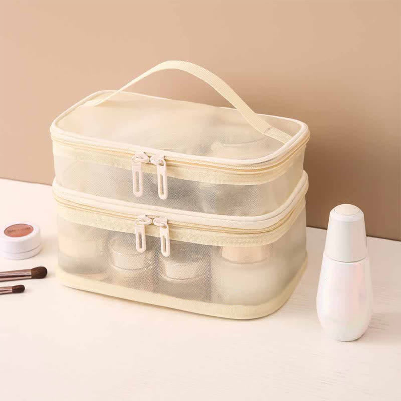 Breathable Hanging Storage Bag Bathroom Organizer