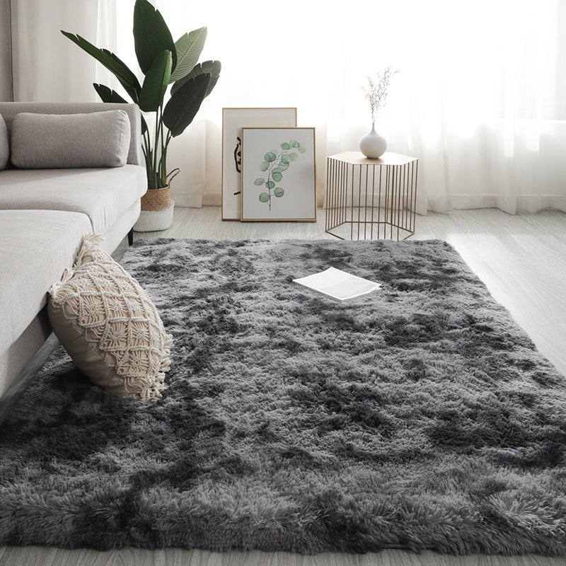 Soft Plush Living Room Area Rug Non-Slip Stain Resistant