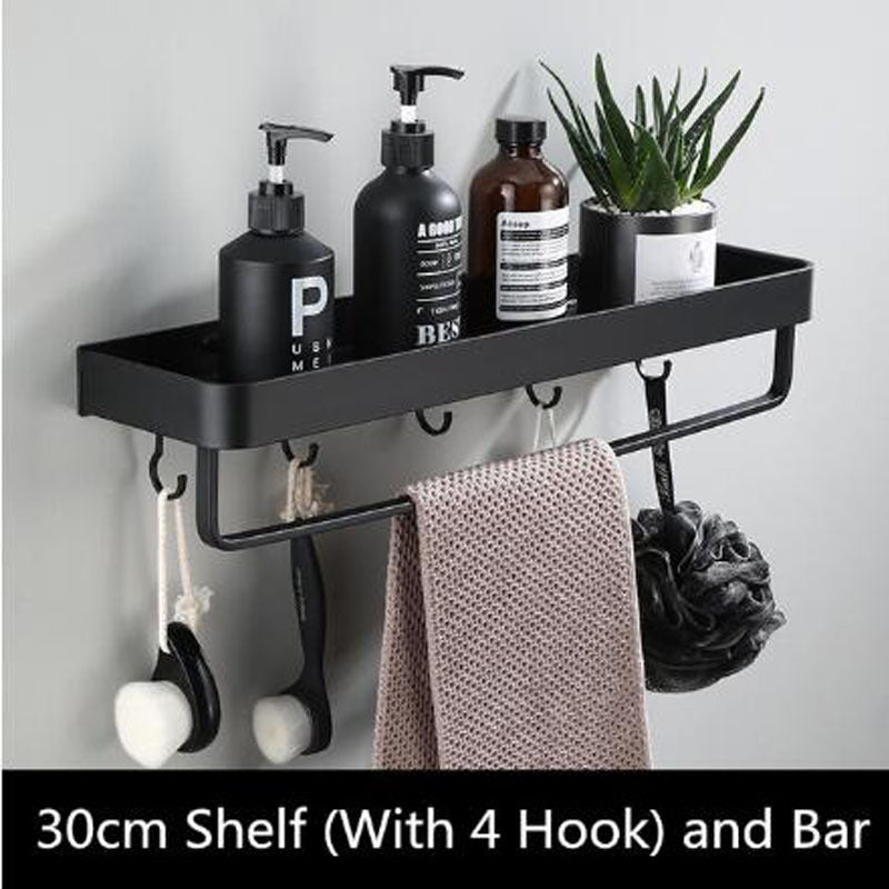 Stylish Metal Wall Mount Storage Rack