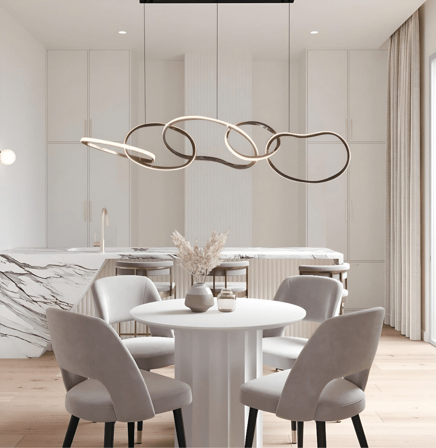 Luxury Gold Drop Pendant Lighting - Luxicro