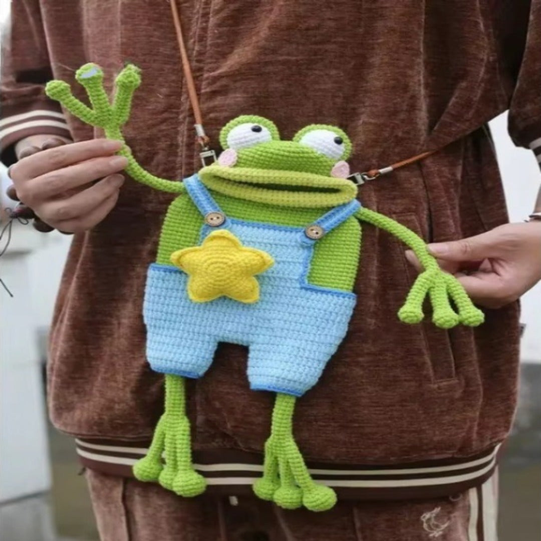 Fun Large Frog Backpack