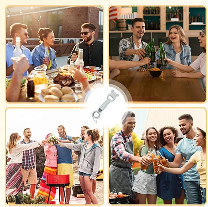 Portable Pocket Bottle Opener Multi Tool - Luxicro