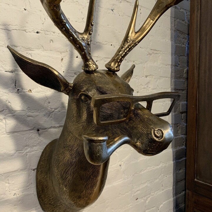 Vibrant Animal Head Wall Decor