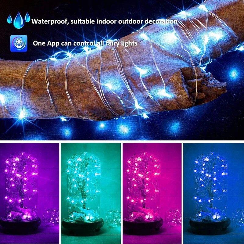 Easy Plug Christmas Lights Set