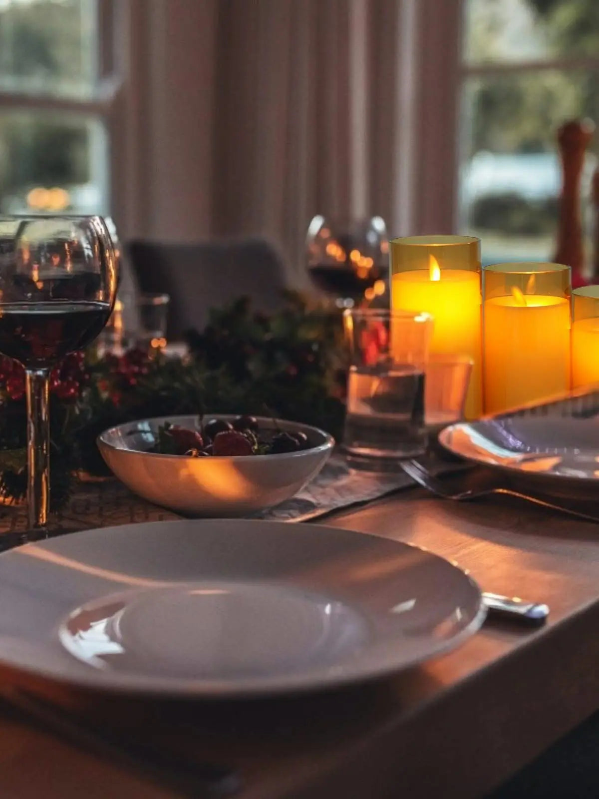 Cozy LED Candle Set for Home Decor