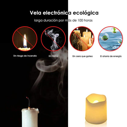 Cozy LED Candle Set for Home Decor