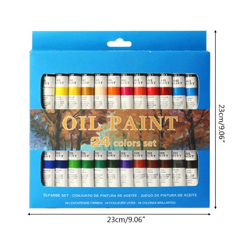 Artist Grade 24 Color Oil Painting Starter Kit