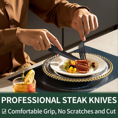 Premium 24-Piece Stainless Steel Cutlery Set