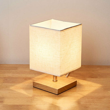 Contemporary Wooden Table Light
