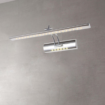 Modern Chrome Linear LED Wall Light