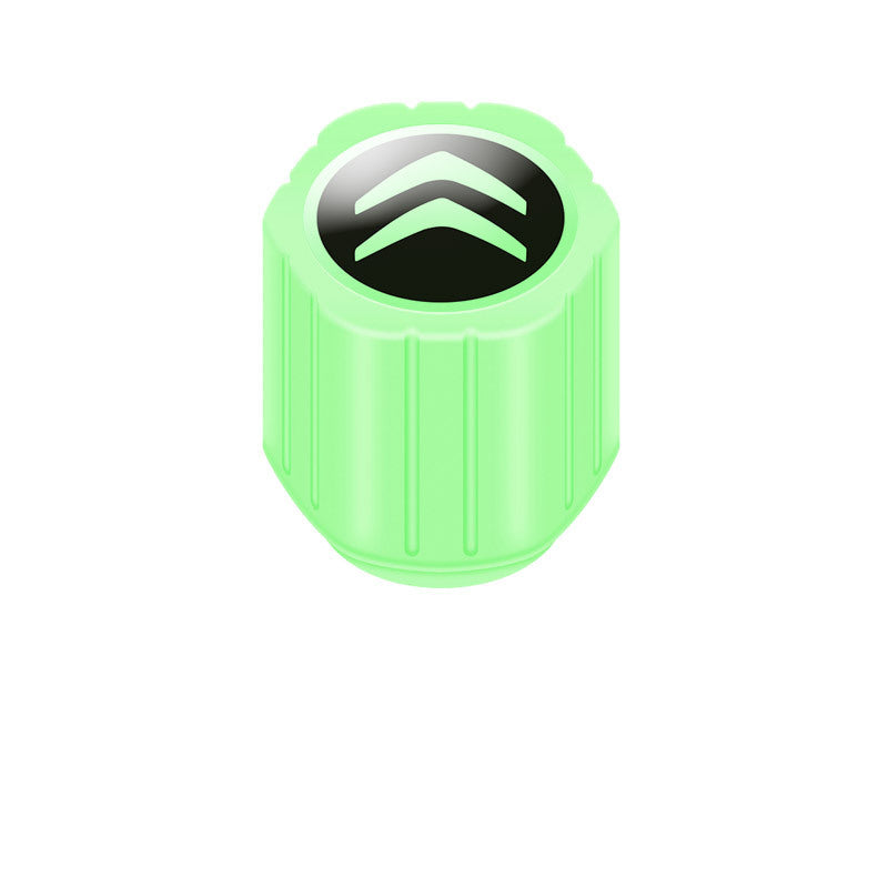 Bright Green LED Tire Valve Stem Caps 20-Pack