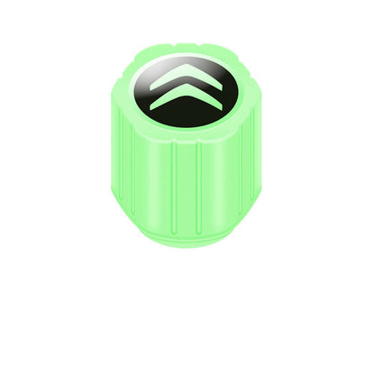Bright Green LED Tire Valve Stem Caps 20-Pack