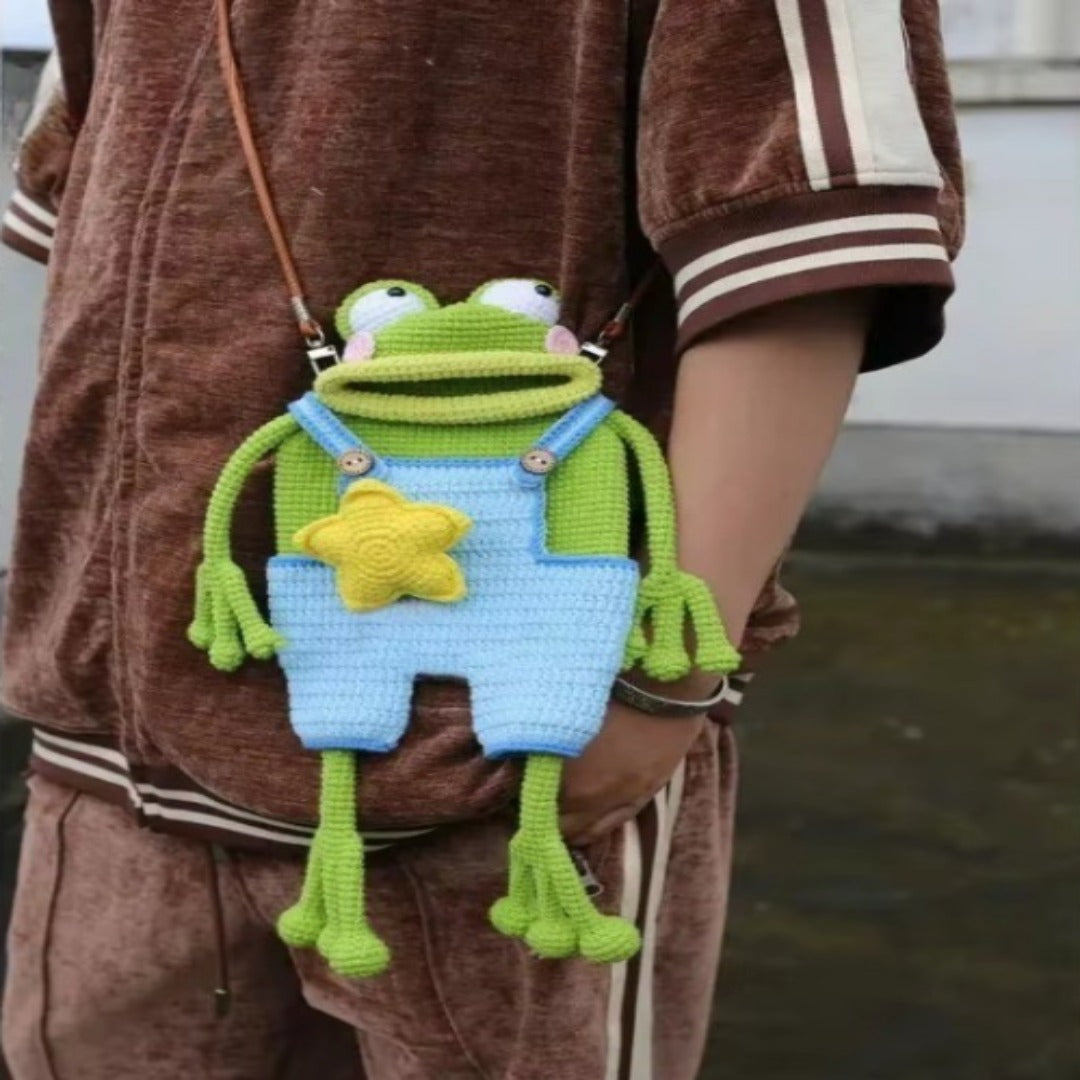 Fun Large Frog Backpack