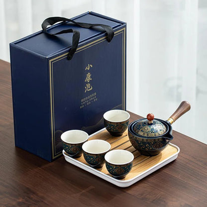 Traditional Porcelain Asian Tea Set
