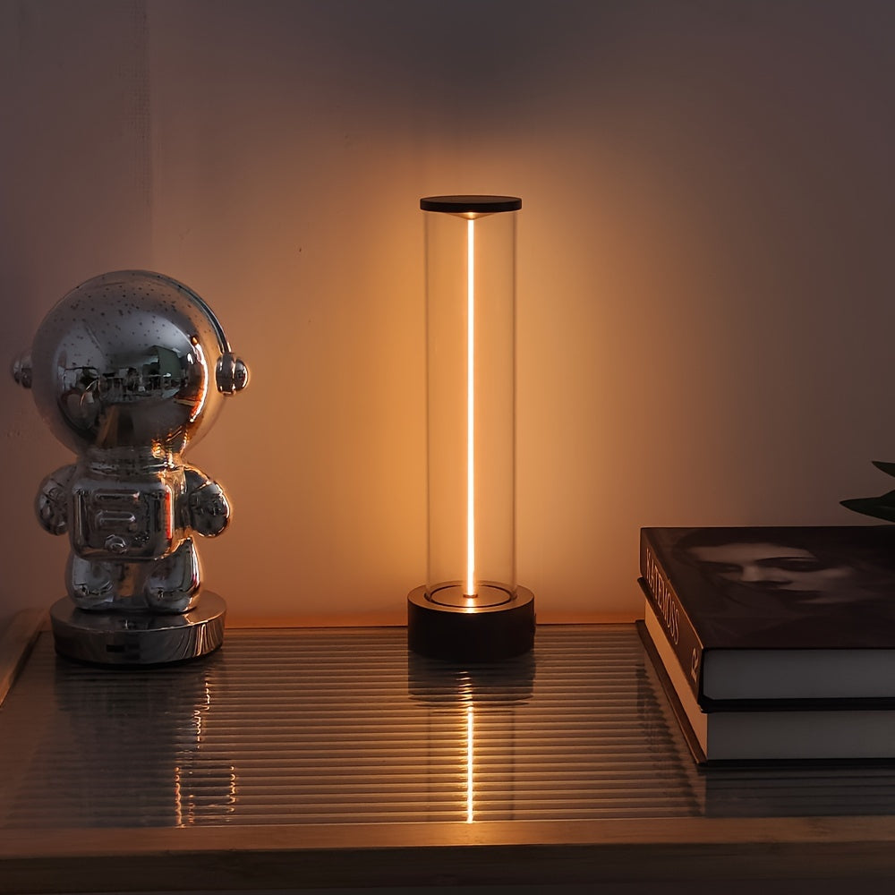 Compact LED Desk Lamp with USB Charger