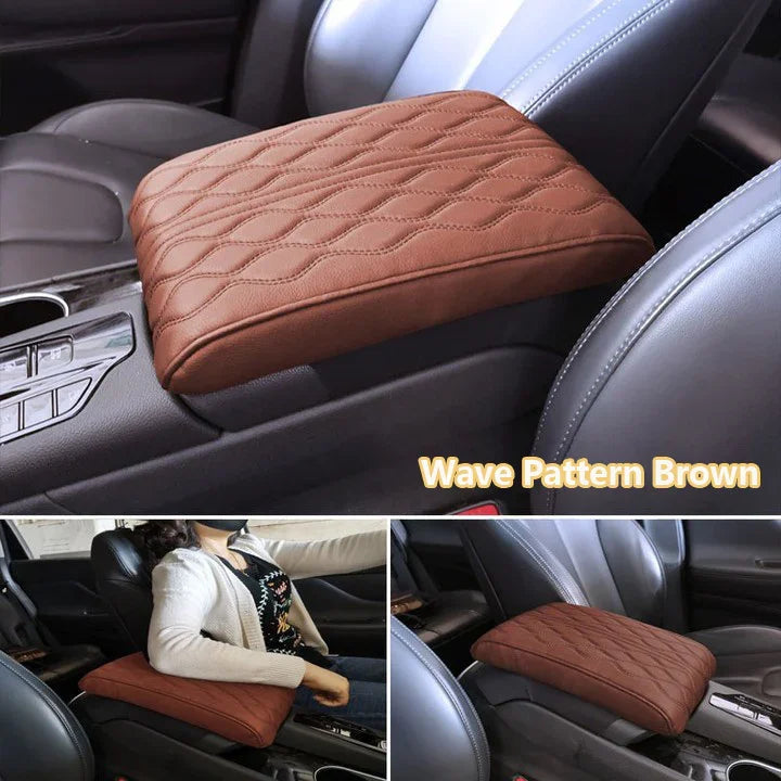 Premium Leather Armrest Pillow