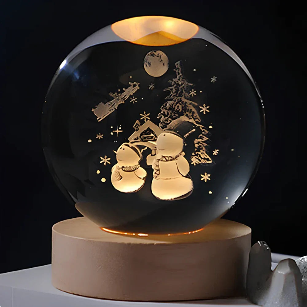 Colorful Globe LED Night Lamp