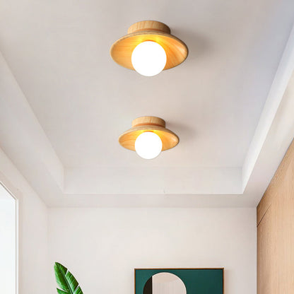 Country Style Wood Pendant Lighting - Luxicro