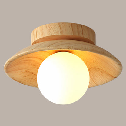 Country Style Wood Pendant Lighting